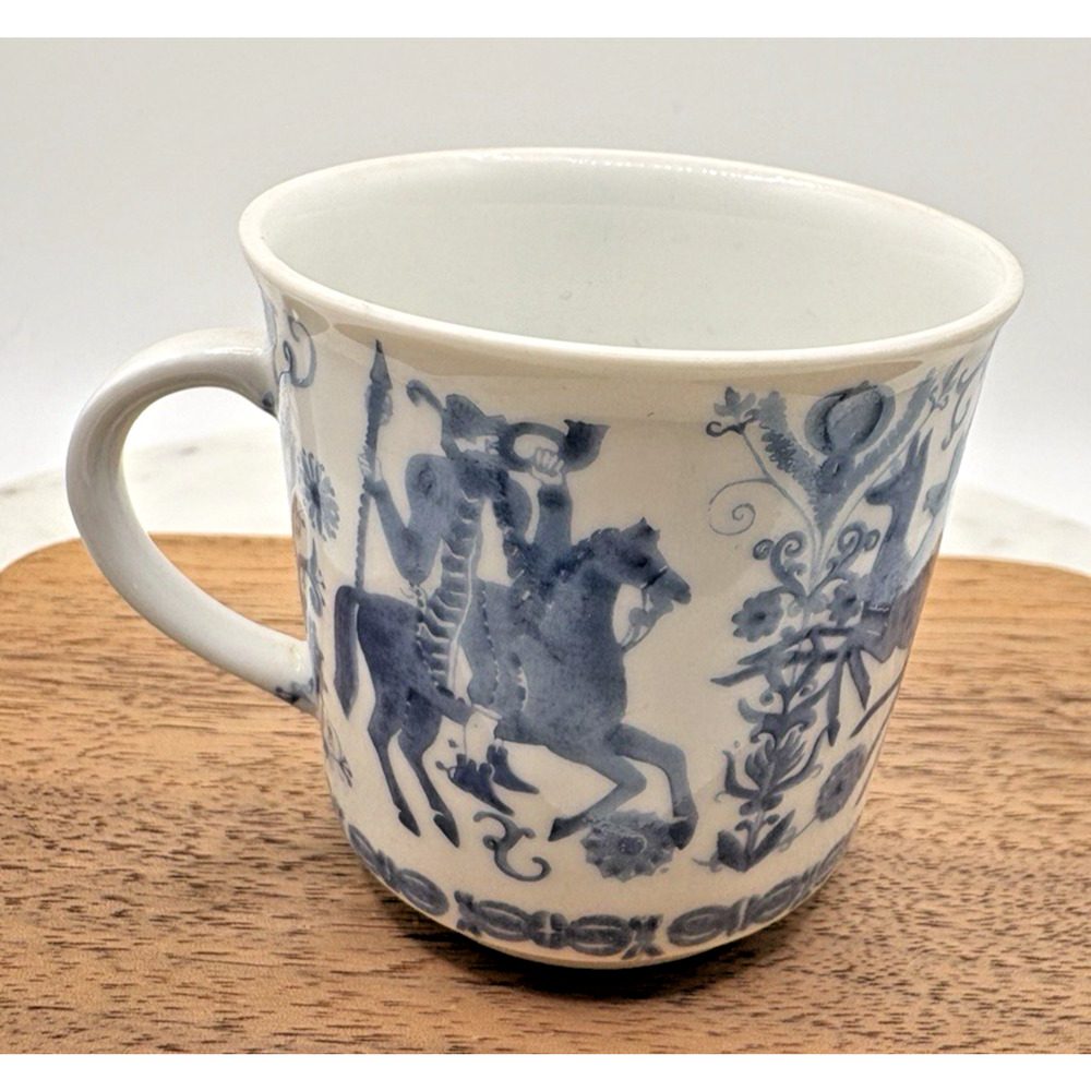 Vintage Winterling Bavaria Germany Blue Onion White Blue Tea Cup